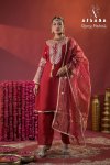 Rang Mahal By Afsana Rose Gold Crush Readymade Suits
